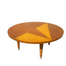Table basse en marqueterie