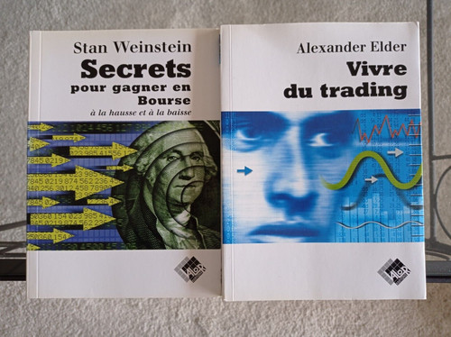 Lot livres vivre - du, trading