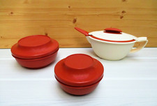 Ensemble TUPPERWARE saucier avec louche et 2 boîtes vintage