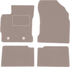 Tapis de sol en velours Beige