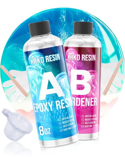 Crystal clear epoxy resin kit - epoxy,