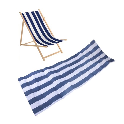 Tissu transat plage 120x45 - tissu, de