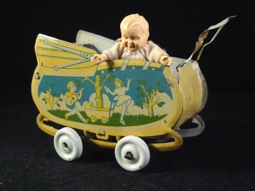 Ancienne rare poussette - , en