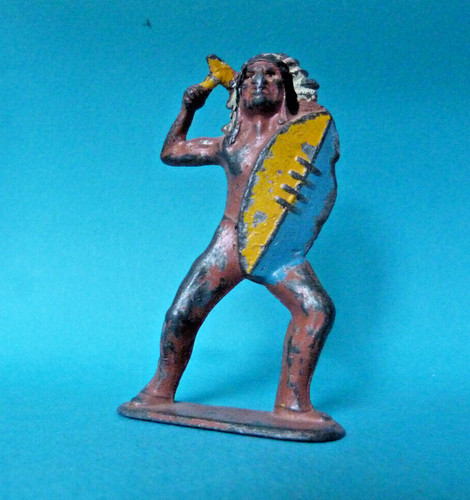 Soldat plomb creux indien - soldat,