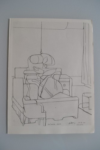 Valerio adami lithographie - valerio,