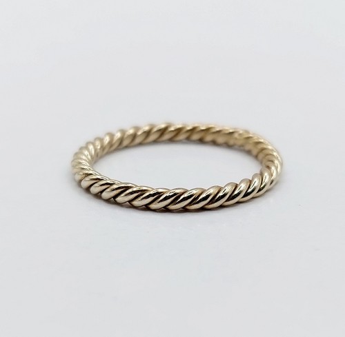 Bague alliance vintage - , or