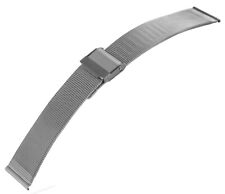 Minott Bracelet Montre Couleur Argent Acier Inox Bande Milanaise