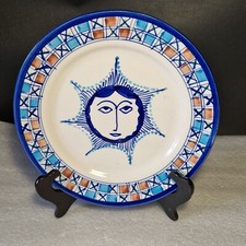 🔅  assiette plate Maroc céramique Magreb dans le gout picasso n5
