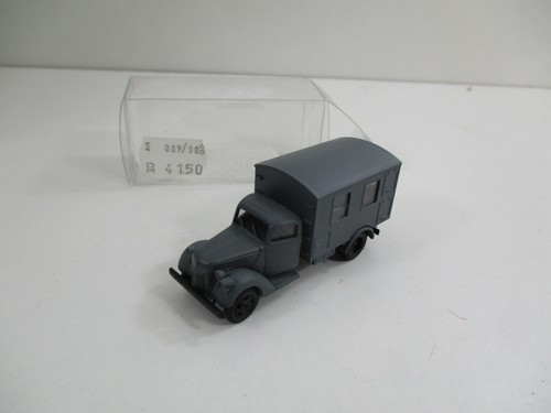 Camion militaire gris herpa - gris, herpa/