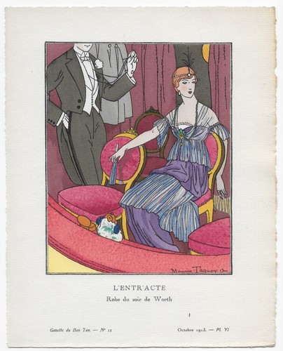 Maurice taquoy robe - , soir