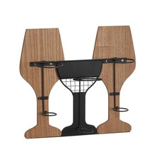 Porte-bouteilles mural pour