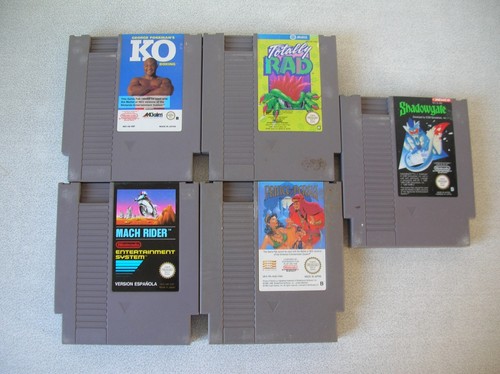 Lot anciens jeux nintendo - 5,