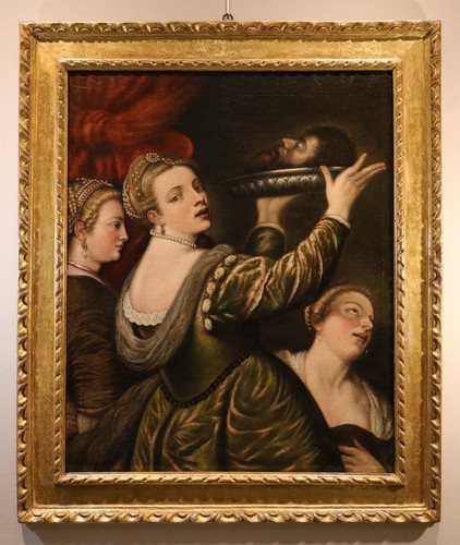Grand tableau ancien salomé - grand,