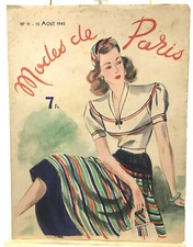 Revue Magazine Modes de Paris