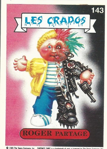 Carte les crados roger - carte, "les