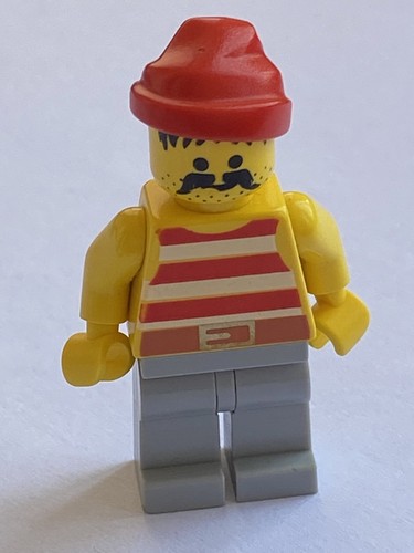 Lego pirate red - red, white