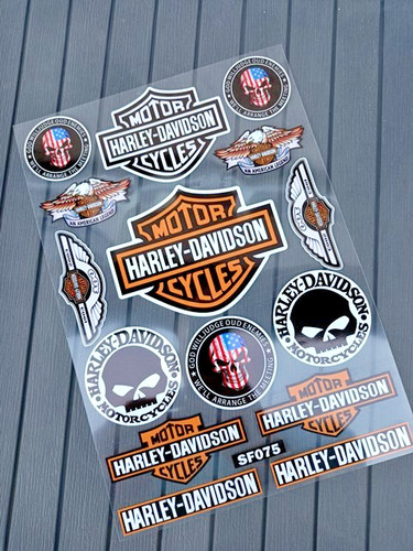 Autocollant harley davidson - harley,
