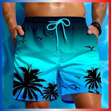Short de Bain Homme  Palmier