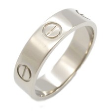 Bague CARTIER Love en or blanc