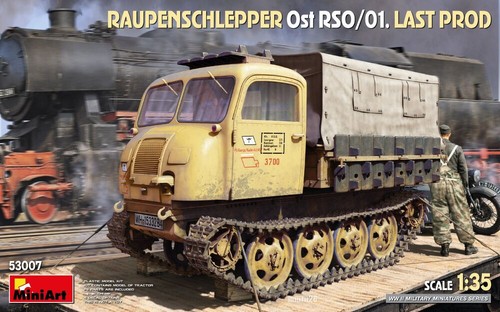 Miniart tracteur chenilles - miniart, à