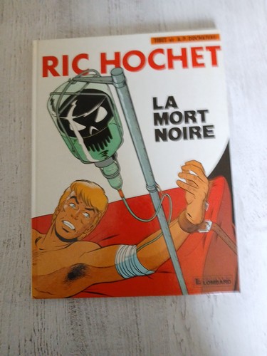 Ric hochet mort - noire", bd