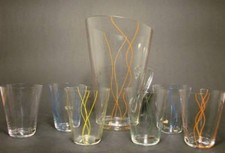 Pichet à jus / carafe avec 6