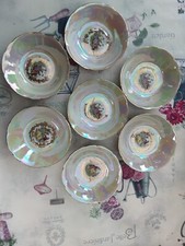 1 Lot De 7coupelles en porcelaine bavaria,motif Couple D’amoureux Divers