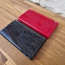 LOT 2 NINTENDO DS LITE NOIRE ROUGE SEMI HS – A RESTAURER 