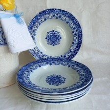 6 Assiettes anciennes Jules Vieillard & Cie – Bordeaux – Louis XV -  XIXe siècle