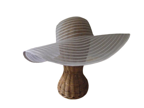 Chapeau capeline sisal - en,