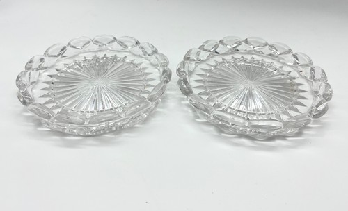 Paire coupelles cristal - de,