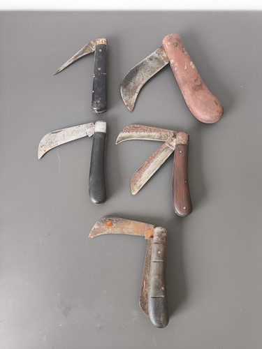 Lot anciens couteaux - de, 5