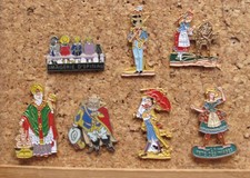 Lot 7 pin's personnages imagerie Pellerin d'Epinal