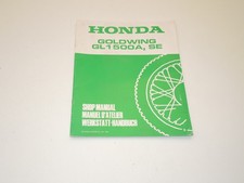 Revue technique / manuel supplément HONDA GOLD WING GL 1500 SE de 1995
