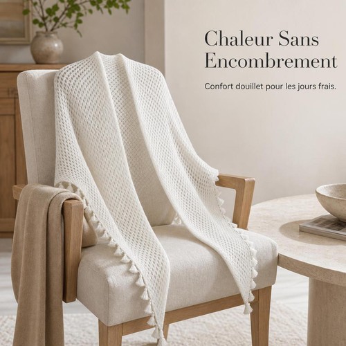 Châle femme élégant - châle,