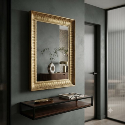 Miroir empire ancien - ancien, bois