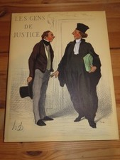 Les gens de justice Daumier Julien Cain Ed Vilo 1966