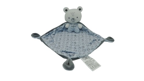 Doudou ours plat mots - plat,