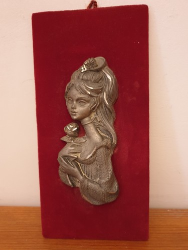 Tableau relief étain - tableau, en