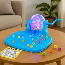 Lumière LED Bingo Jeu Avec Verre Tickets Fluo Clignotant Feux Fête Jeu Jouet