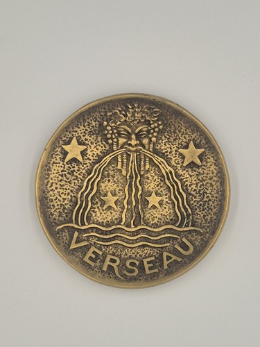 Coupelle bronze signée - en,