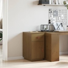 Armoire de Bureau Marron Miel
