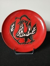 Jean Lurçat : assiette en céramique émaillée