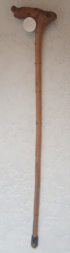 Canne ancienne bambou - canne,