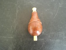 INTERRUPTEUR ANCIEN  EN BOIS EN FORME DE POIRE