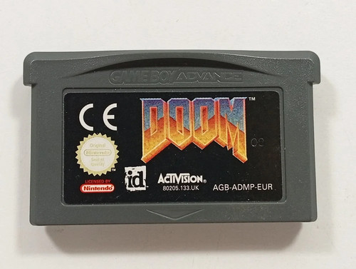 Doom nintendo gameboy advance - nintendo,