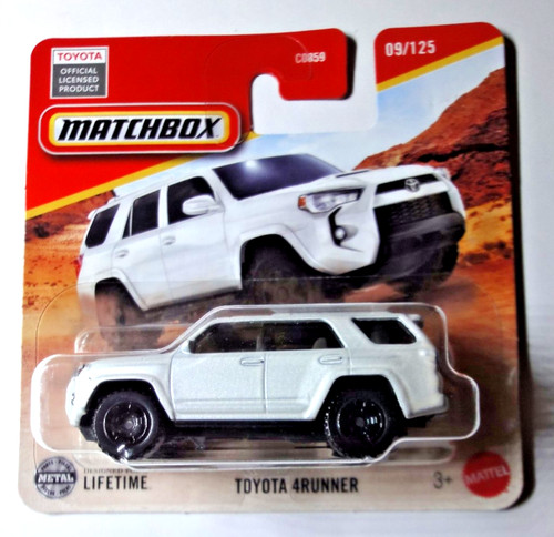 Matchbox toyota 4runner blanc - 4runner,