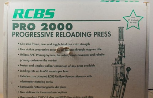 Rcbs pro 2000 - 2000, indexing