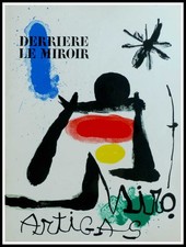 Joan MIRO : Artigas, Lithographie originale signée 1963