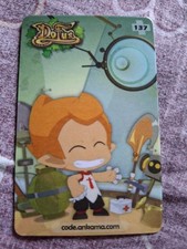 Carte de loterie Dofus version